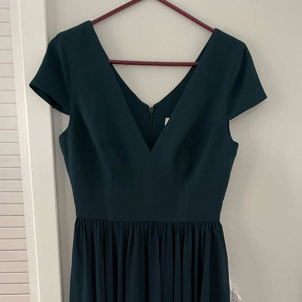 Dress the population Corey dress in Pine